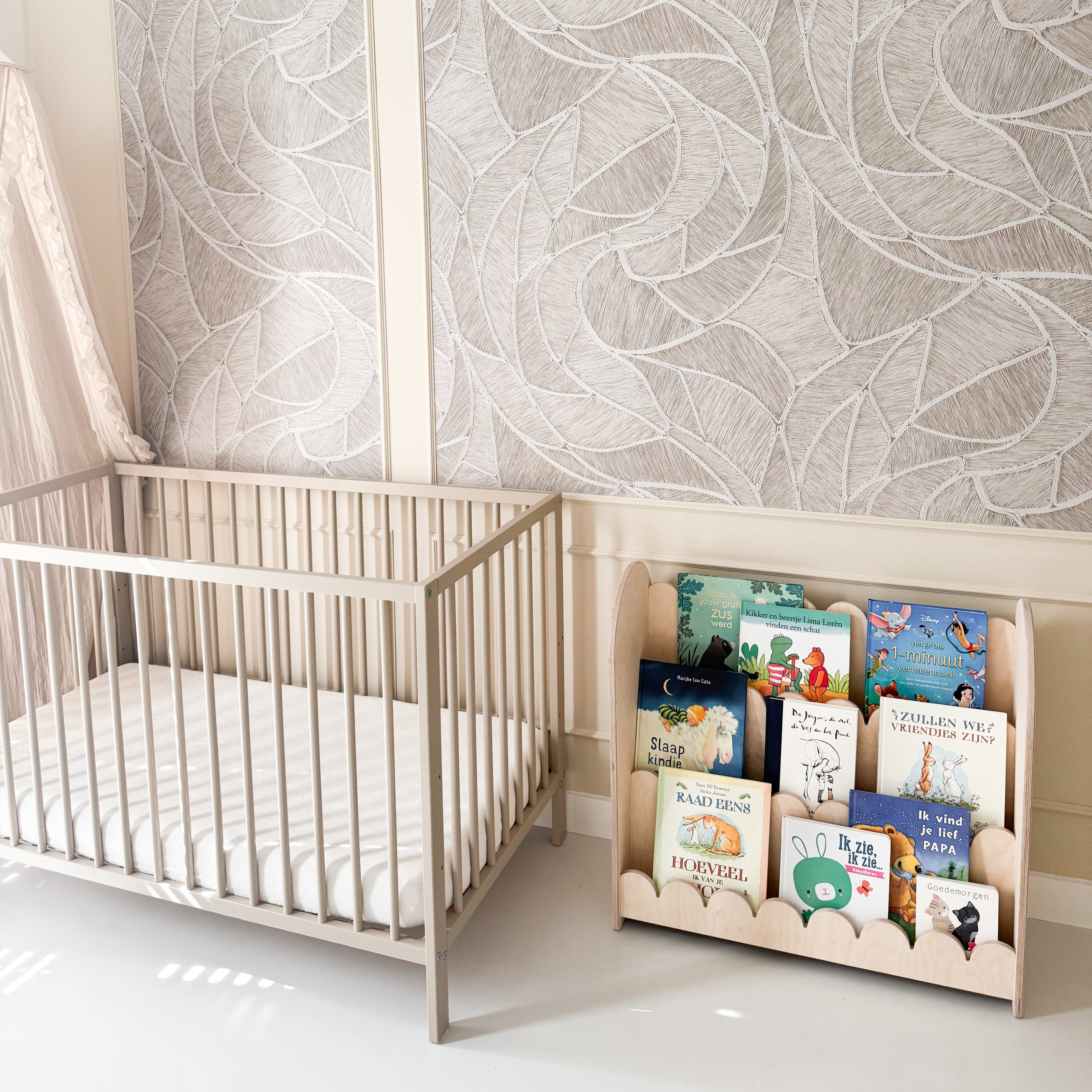 Bubble Montessori étagère à livres chambre d'enfant | 3 marches - naturel - all bubble