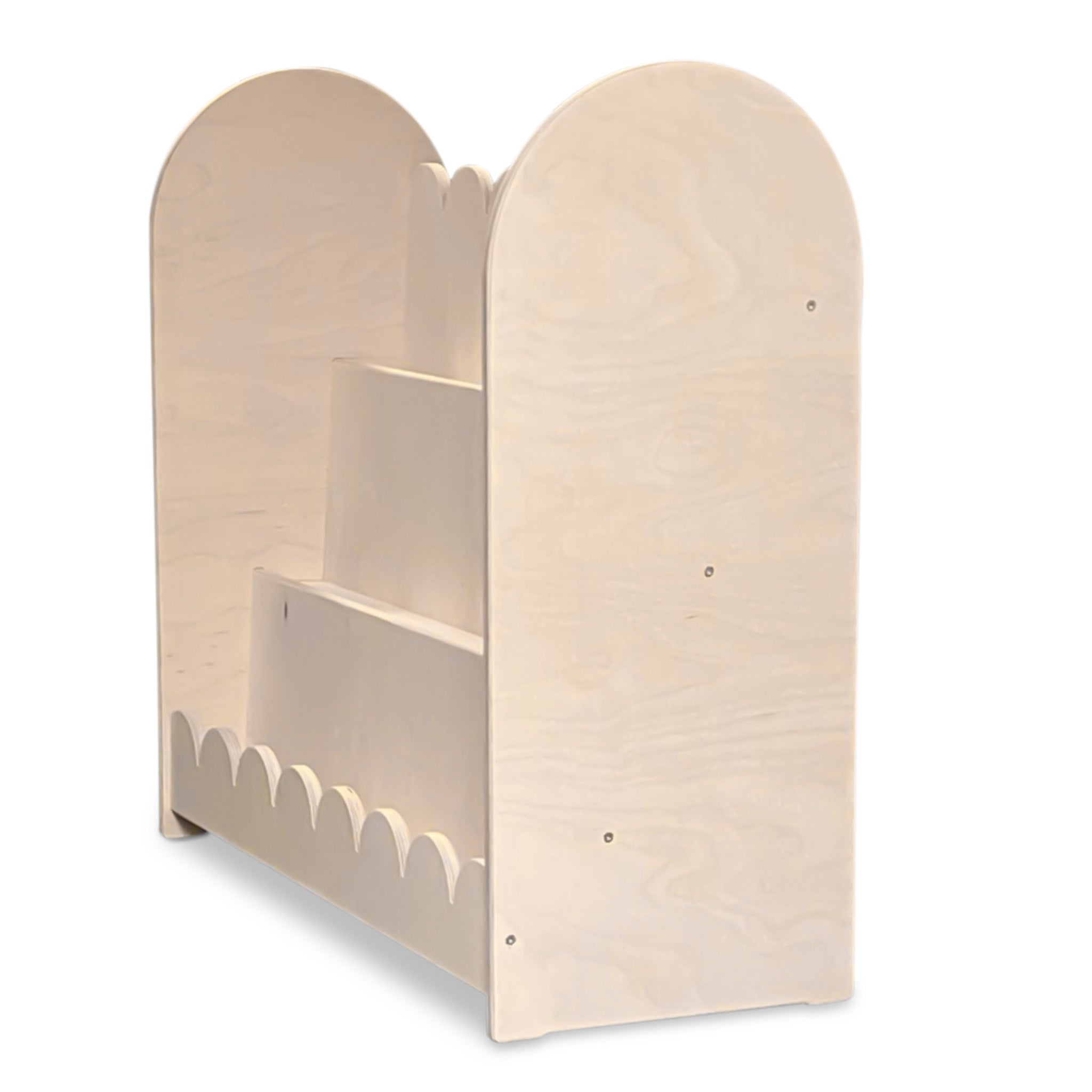 Bubble Montessori boekenkast kinderkamer | 3 treden - blank - toddie.nl ®