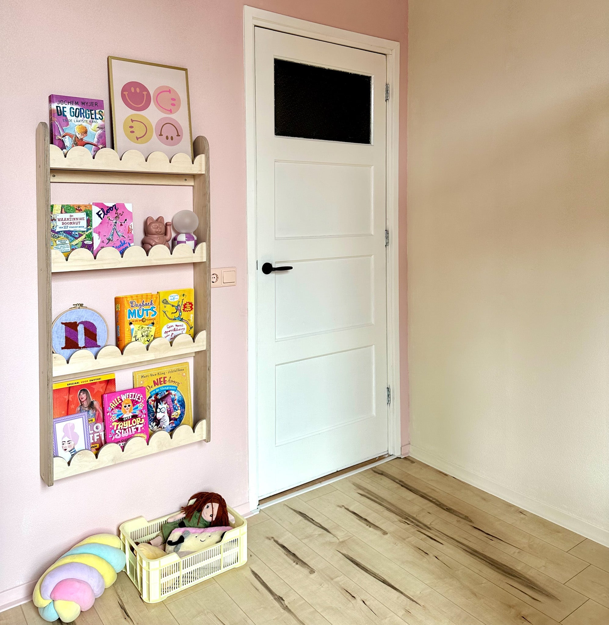 Bubble Montessori étagère à livres chambre d’enfant | 4 étagères - naturel