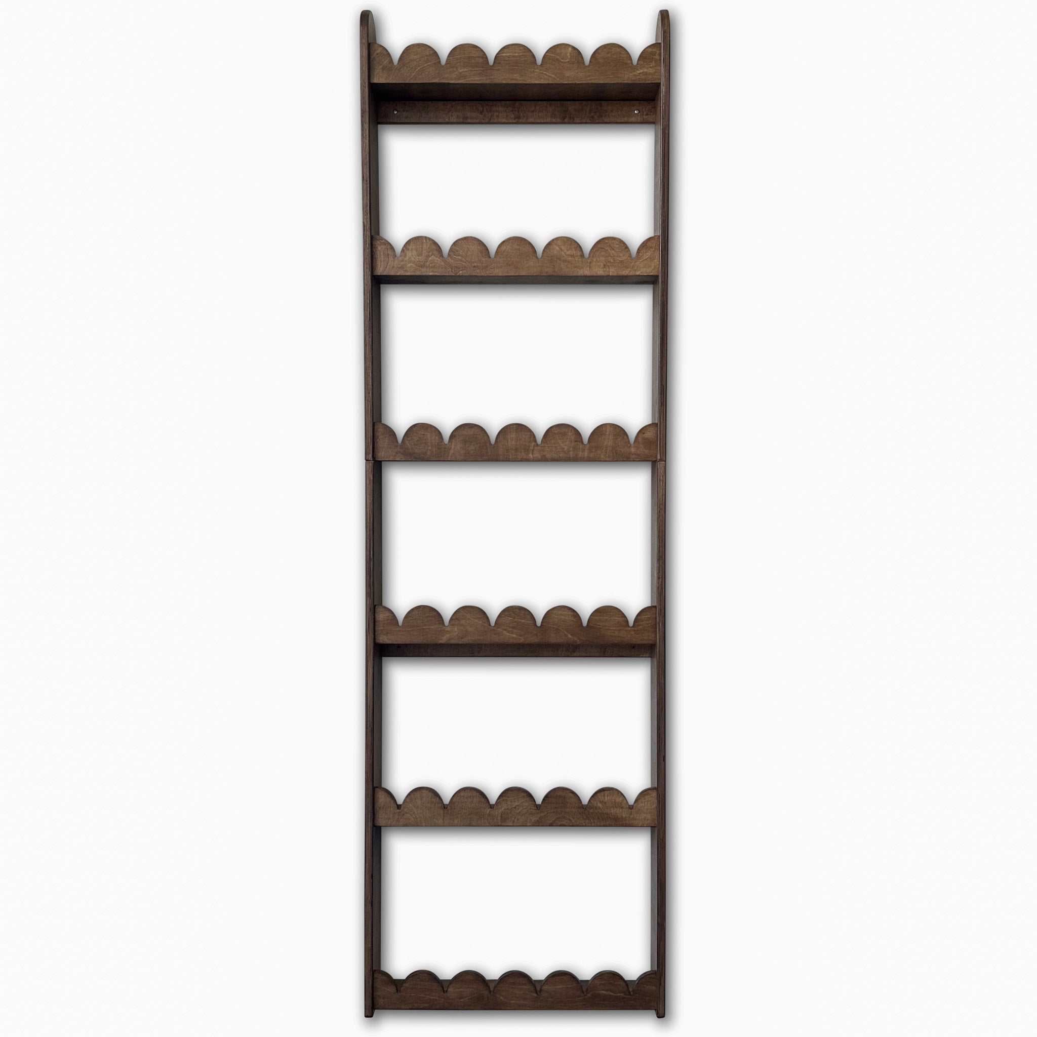 Bubble Montessori étagère à livres chambre d’enfant | 6 étagères - Wengé