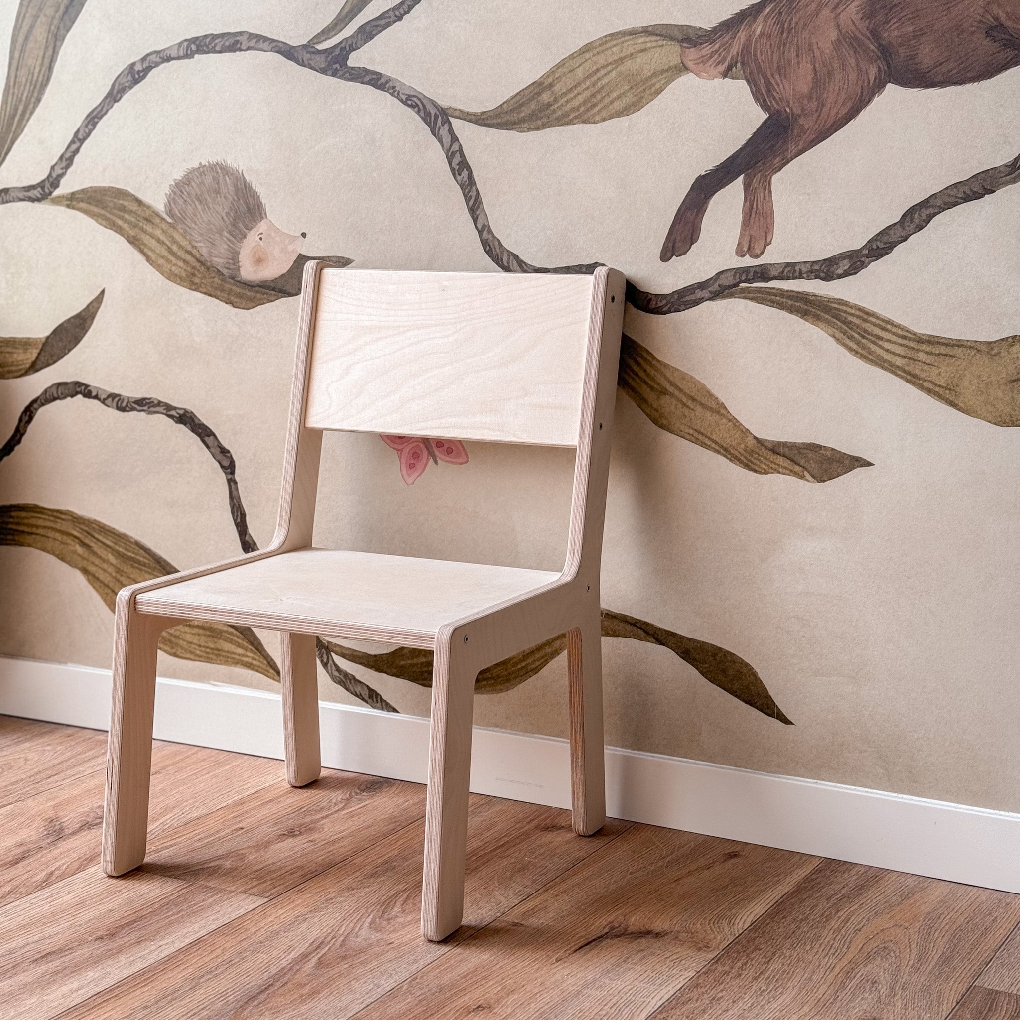 Chaise bois pour enfant 2-7 ans | Chaise enfant - naturel - toddie.fr