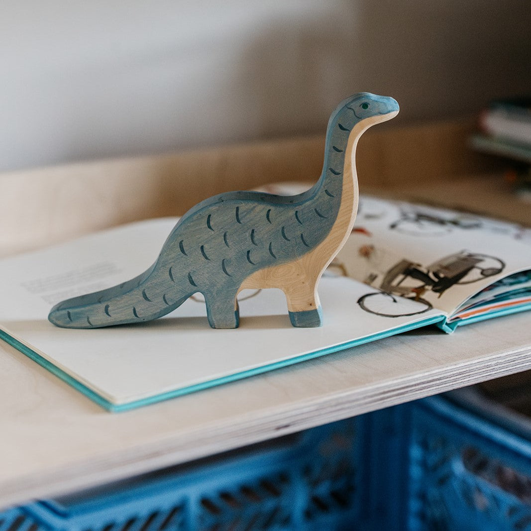 Jollie Montessori meuble à jouets | Étagère à livres 3 étagères - naturel