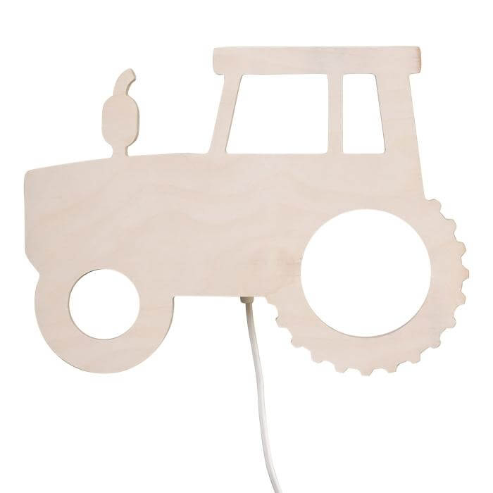 Houten wandlamp kinderkamer | Trekker - toddie.nl