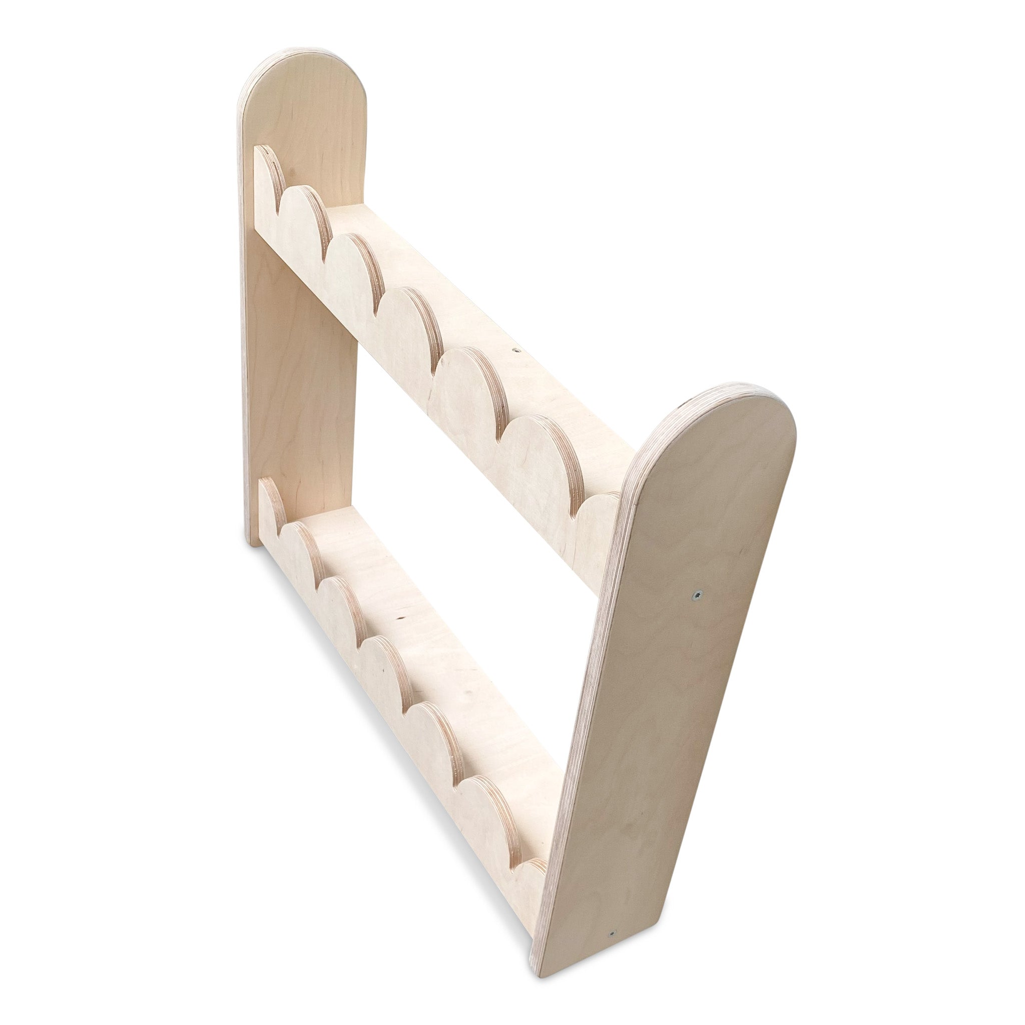 Bubble Montessori boekenrek kinderkamer | 2 planken - blank - toddie.nl ®