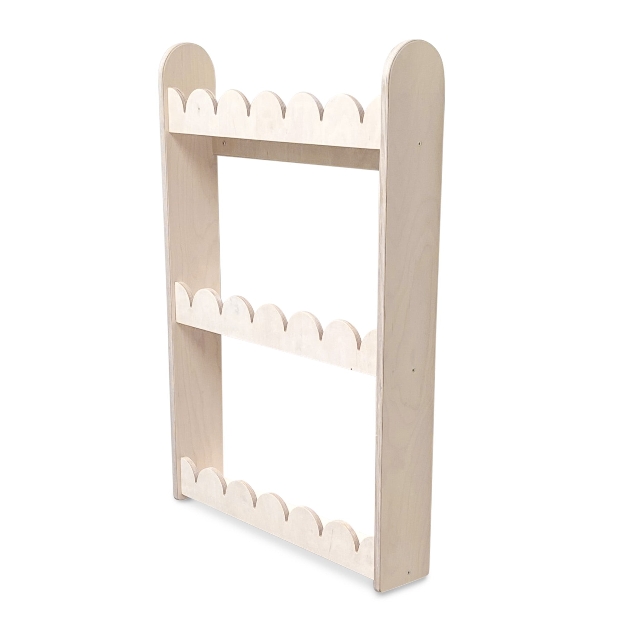 Bubble Montessori boekenrek kinderkamer | 3 planken - blank - toddie.nl ®