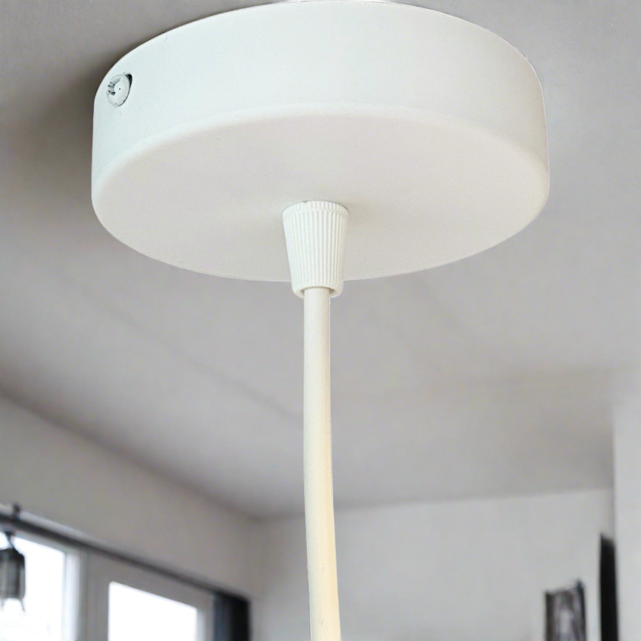 Lampe suspendue en bois chambre d'enfant | Montgolfière - naturel