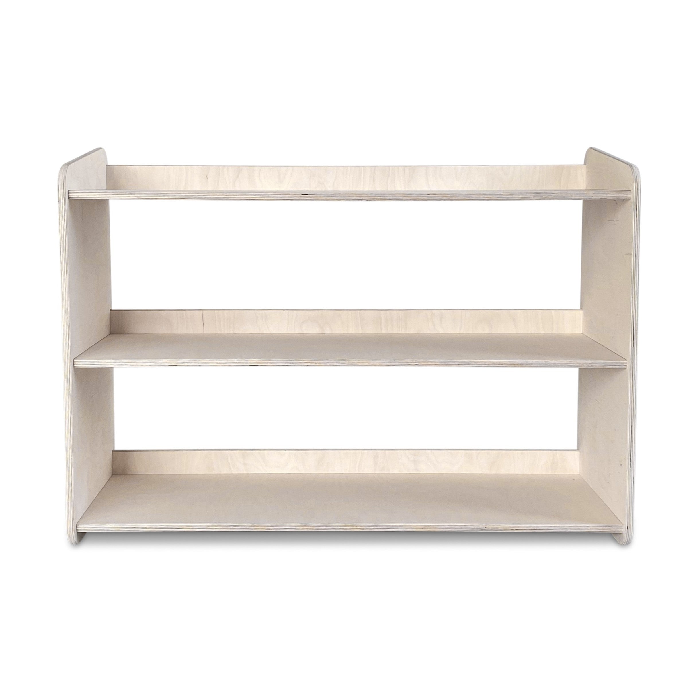 Jollie Montessori speelgoedkast | Boekenkast 3 planken - blank - toddie.nl ®
