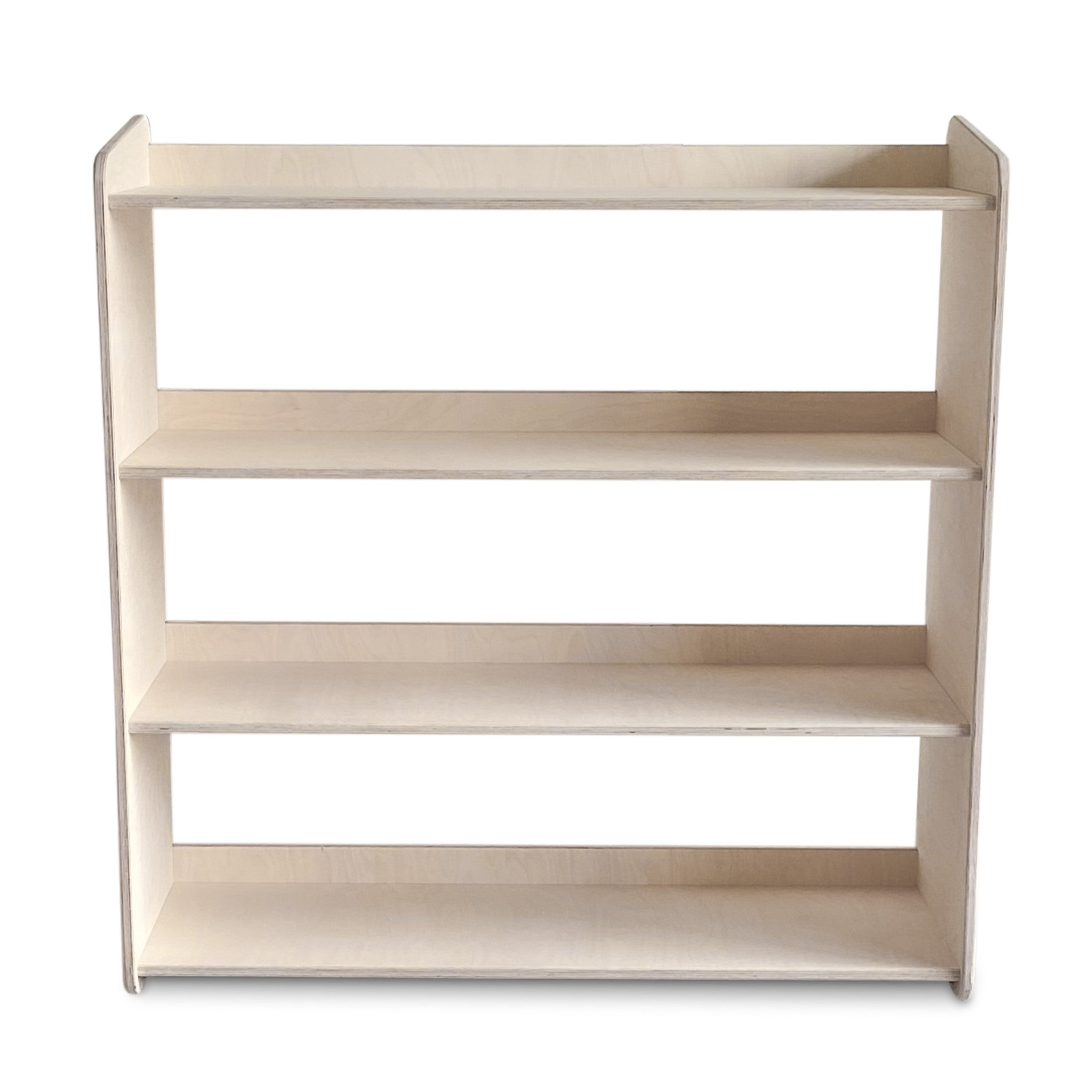 Jollie montessori speelgoedkast | Boekenkast 4 planken - blank - toddie.nl ®