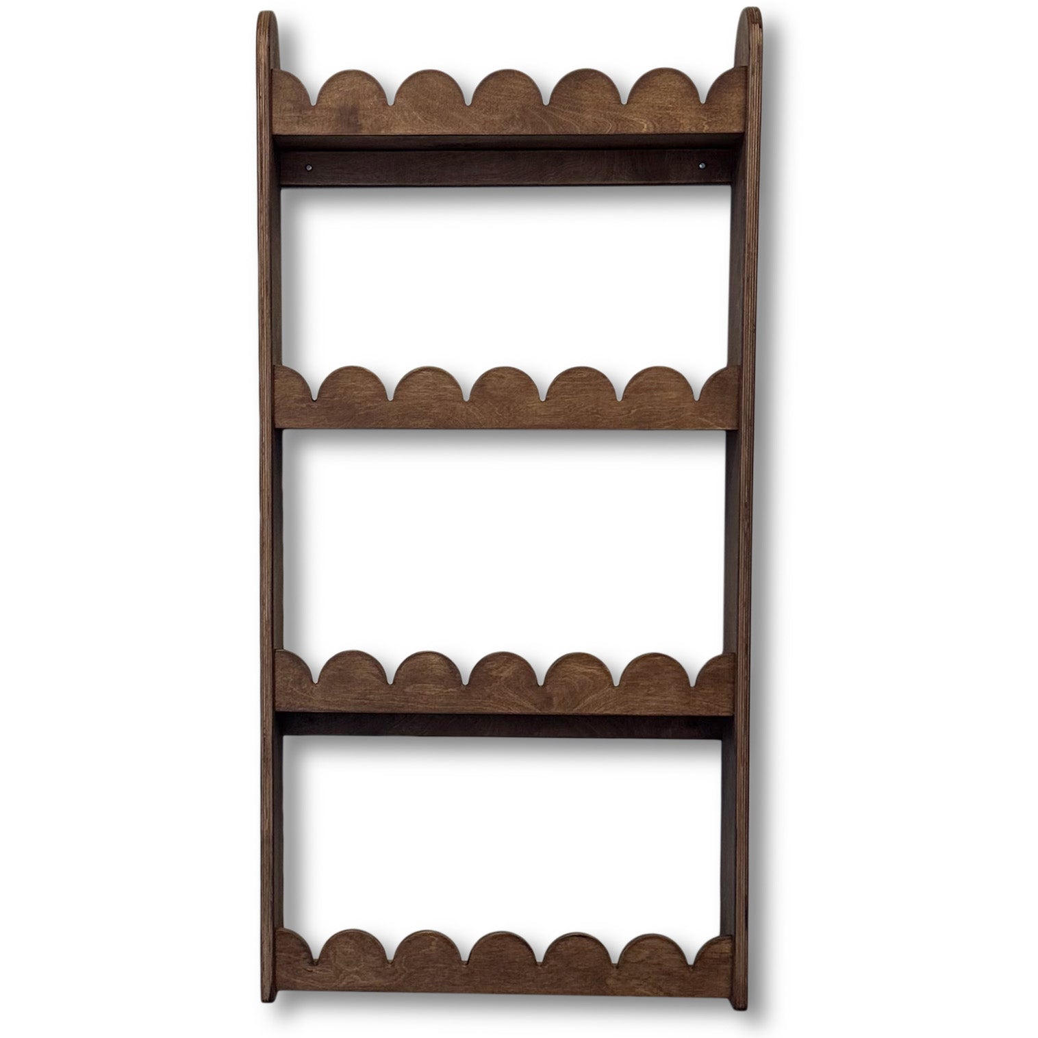 Bubble Montessori étagère à livres chambre d’enfant | 4 étagères - Wengé