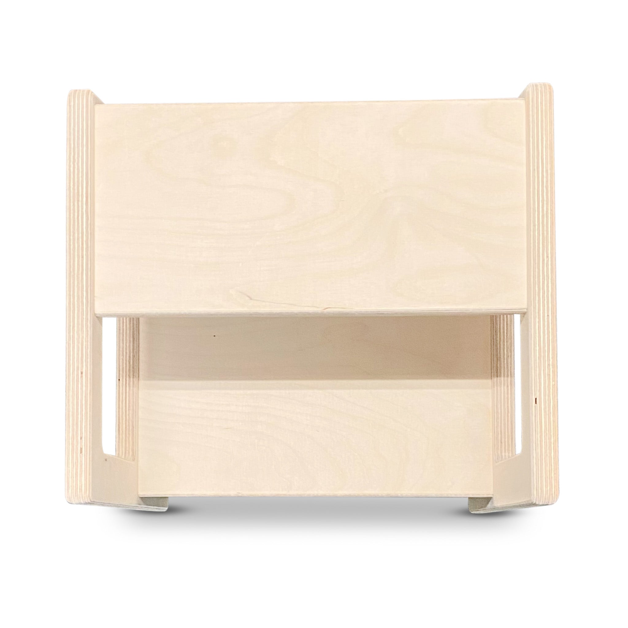 Tour d'apprentissage Montessori | Marchepied en bois, tabouret - naturel - toddie.fr