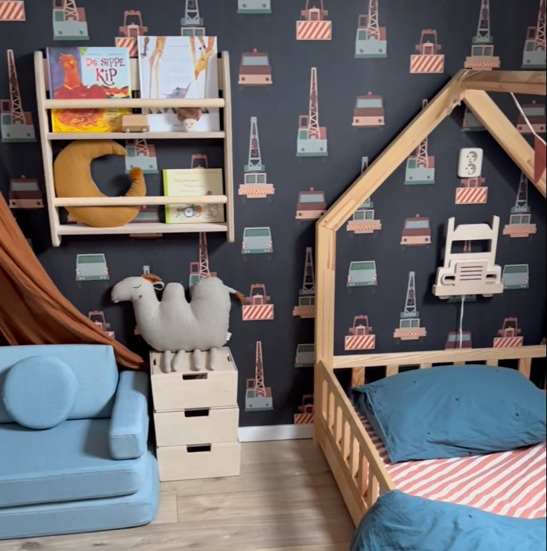 Montessori coffres de rangement chambre d'enfants | Caisses en bois empilables comme marchepied - naturel - toddie.fr