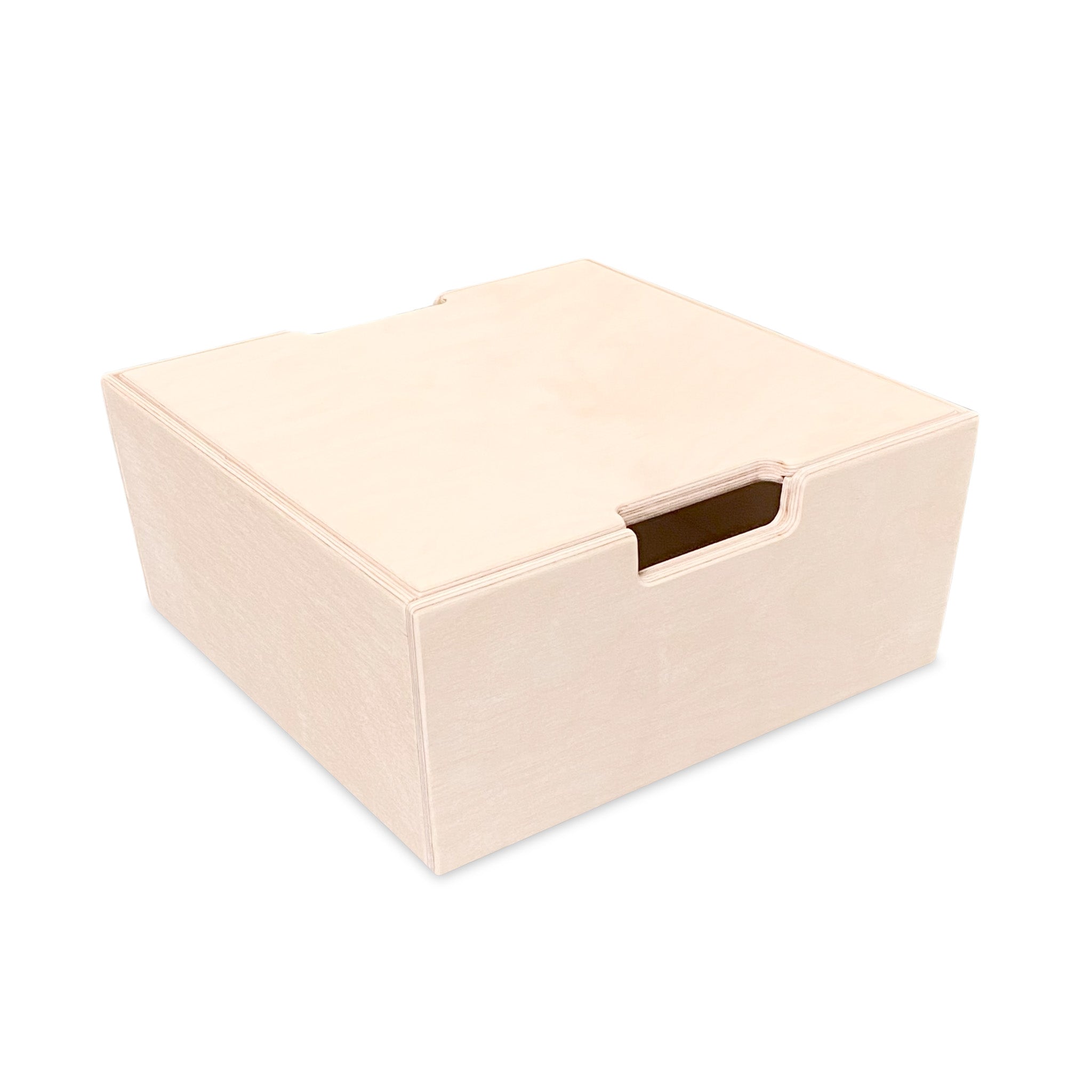 Montessori coffres de rangement chambre d'enfants | Caisses en bois empilables comme marchepied - naturel - toddie.fr