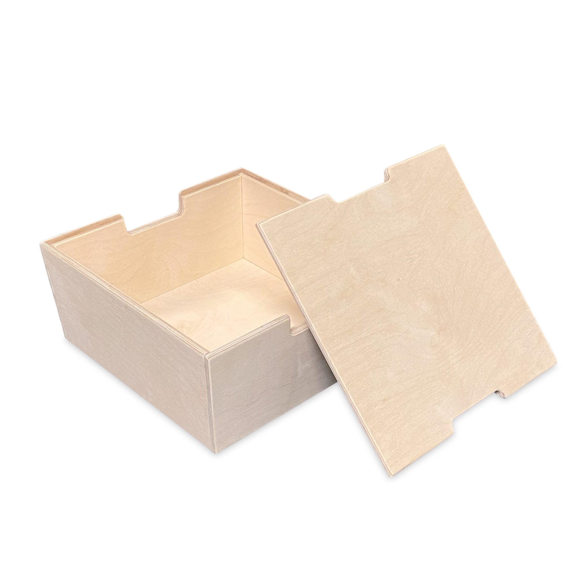 Montessori coffres de rangement chambre d'enfants | Caisses en bois empilables comme marchepied - naturel - toddie.fr