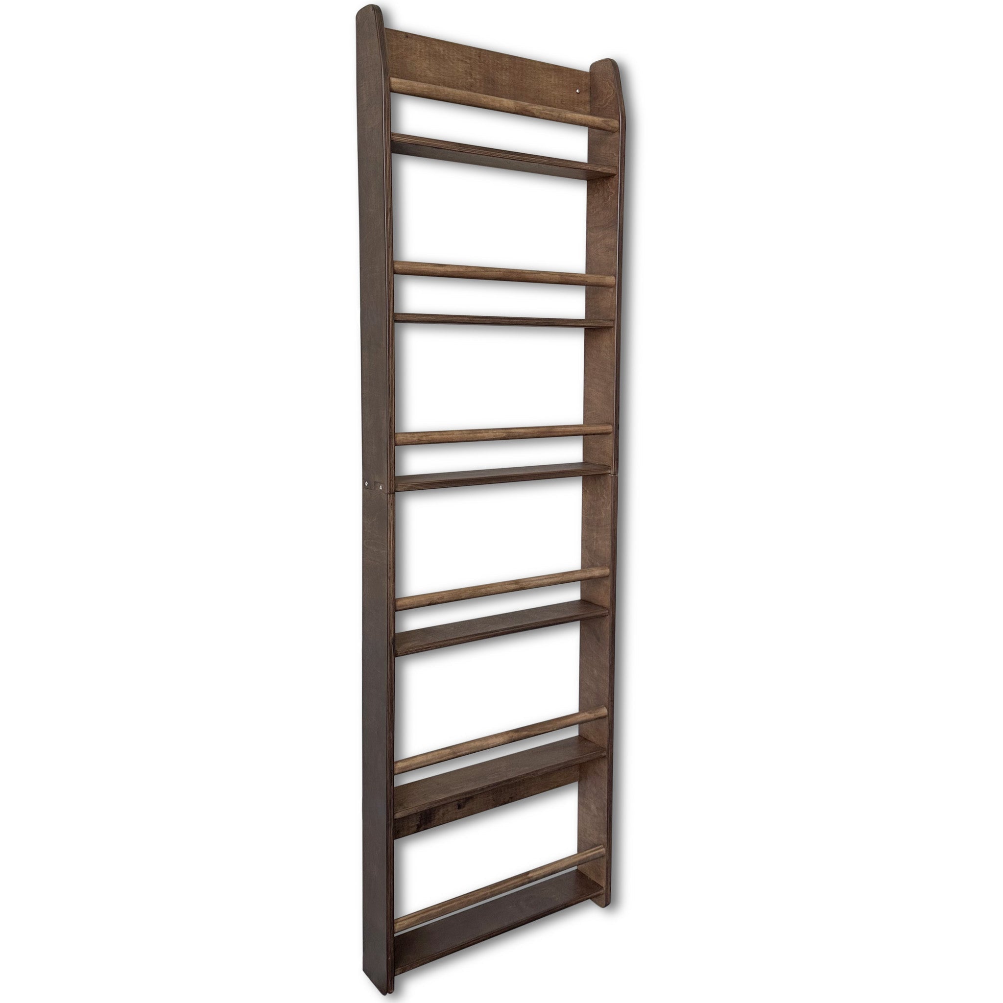 Montessori étagère à livres chambre d'enfant | 6 étagères - wengé