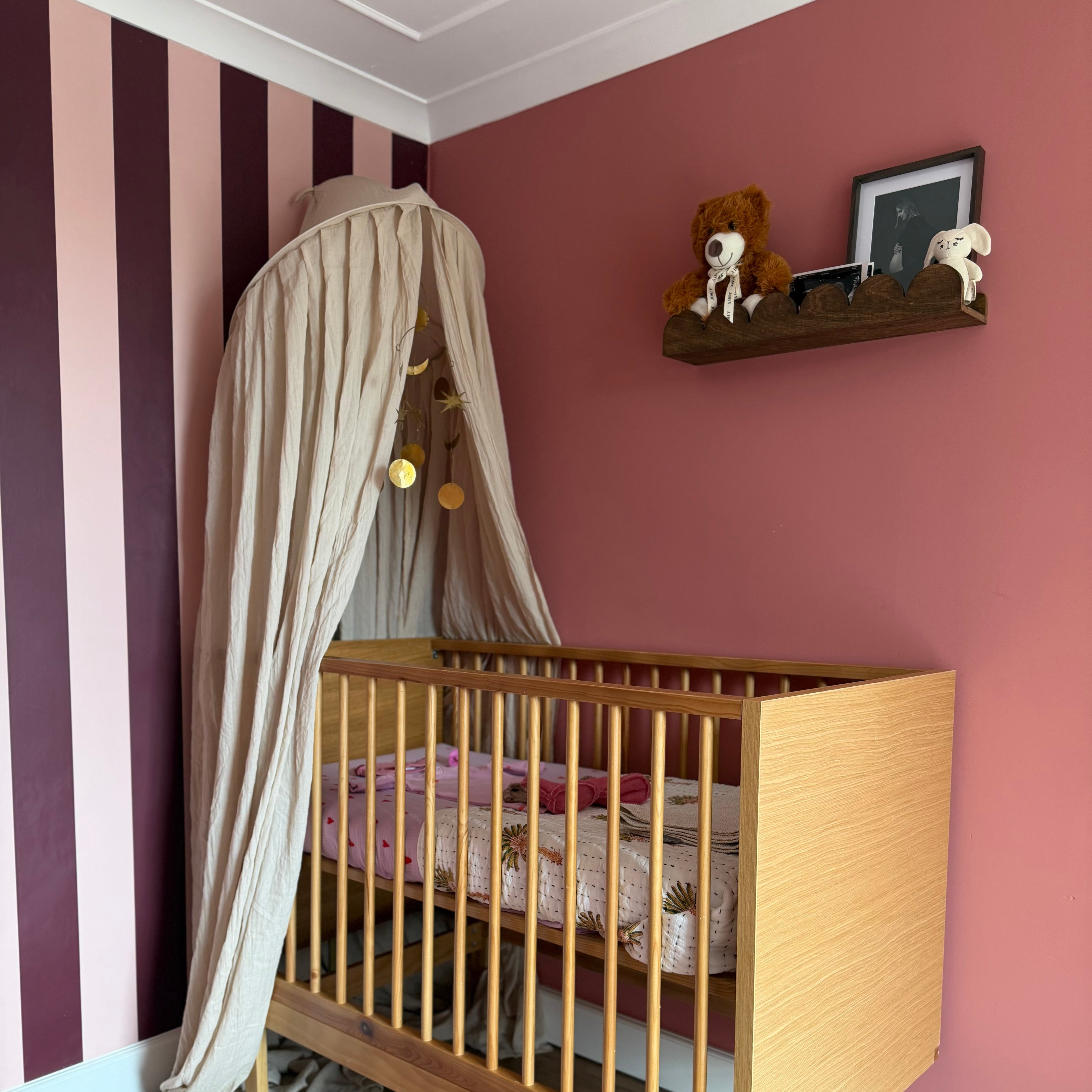 Bubble Montessori étagère à livres chambre d'enfant | 1 étagère - wengé - toddie.fr