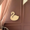 Applique murale en bois chambre d'enfant | Cygne - naturel