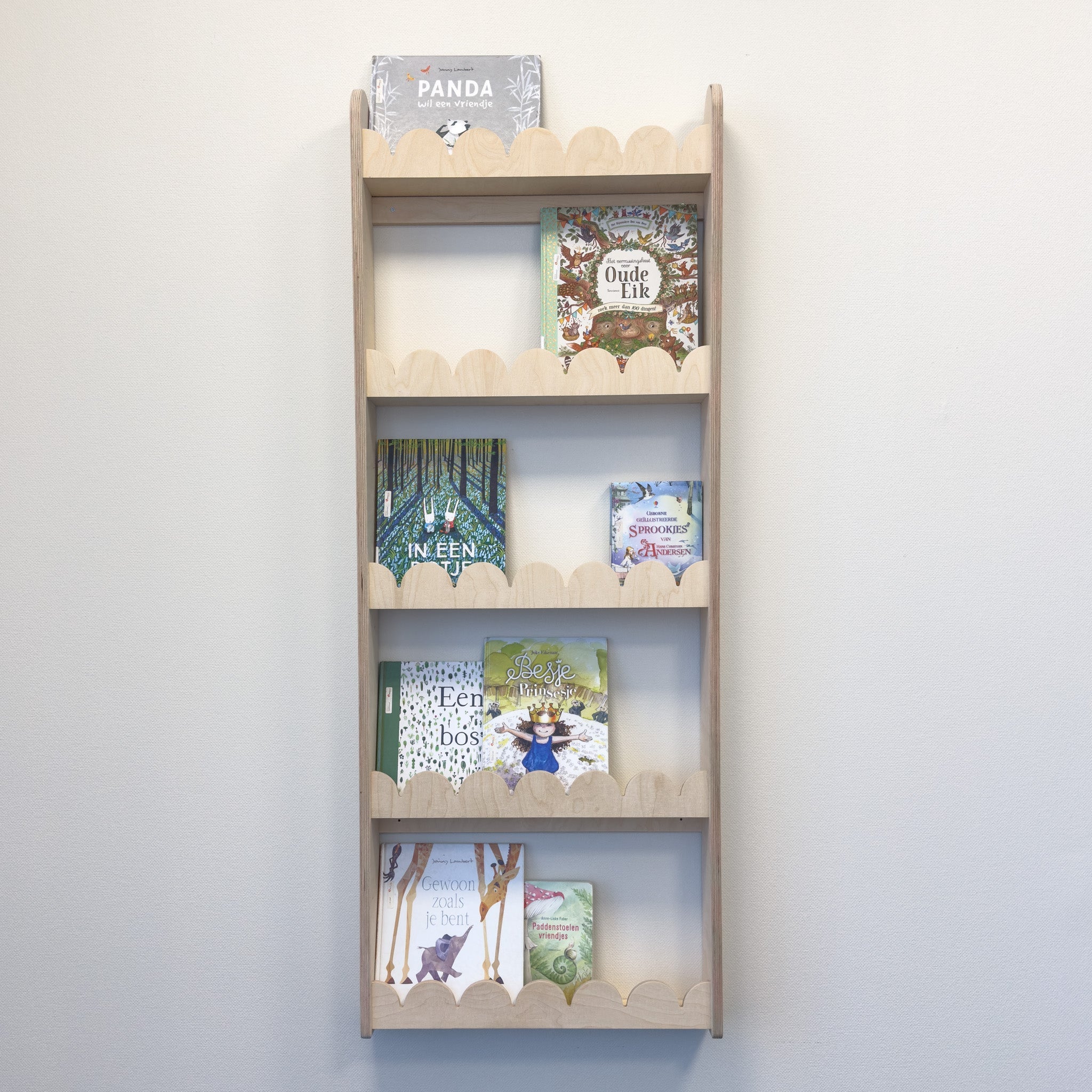 Bubble Montessori étagère à livres chambre d’enfant | 5 étagères - naturel