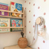 Montessori étagère chambre d'enfant | 2 étagères - naturel - toddie.fr