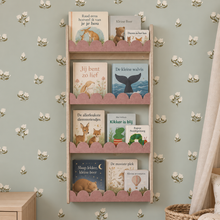 Étagère Bubble Montessori pour chambre d'enfant | 4 étagères – feutre vieux rose