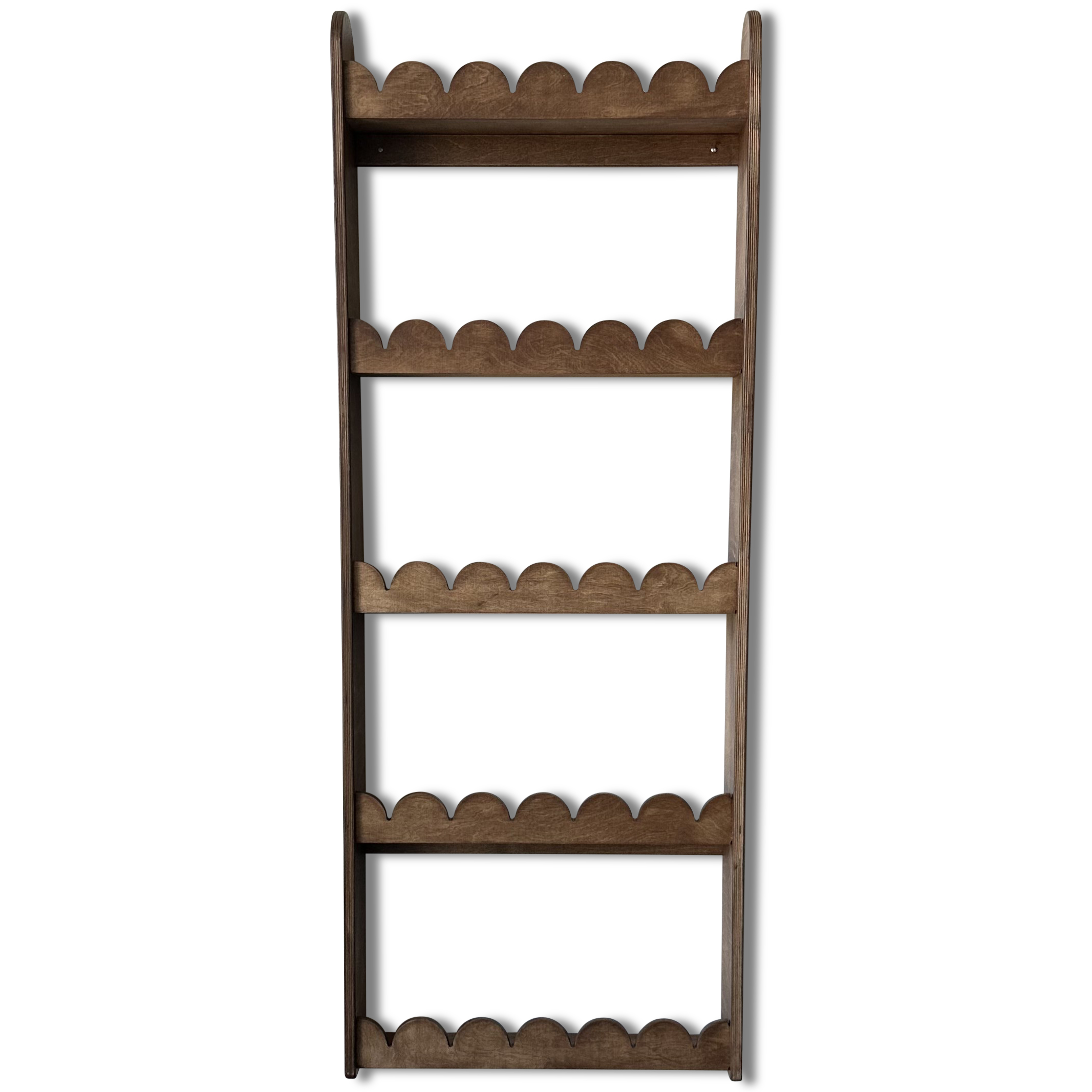 Bubble Montessori étagère à livres chambre d’enfant | 5 étagères - Wengé