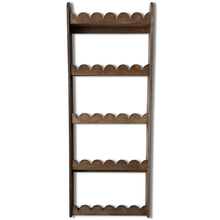 Bubble Montessori boekenrek kinderkamer | 5 planken - wengé - toddie.nl ®