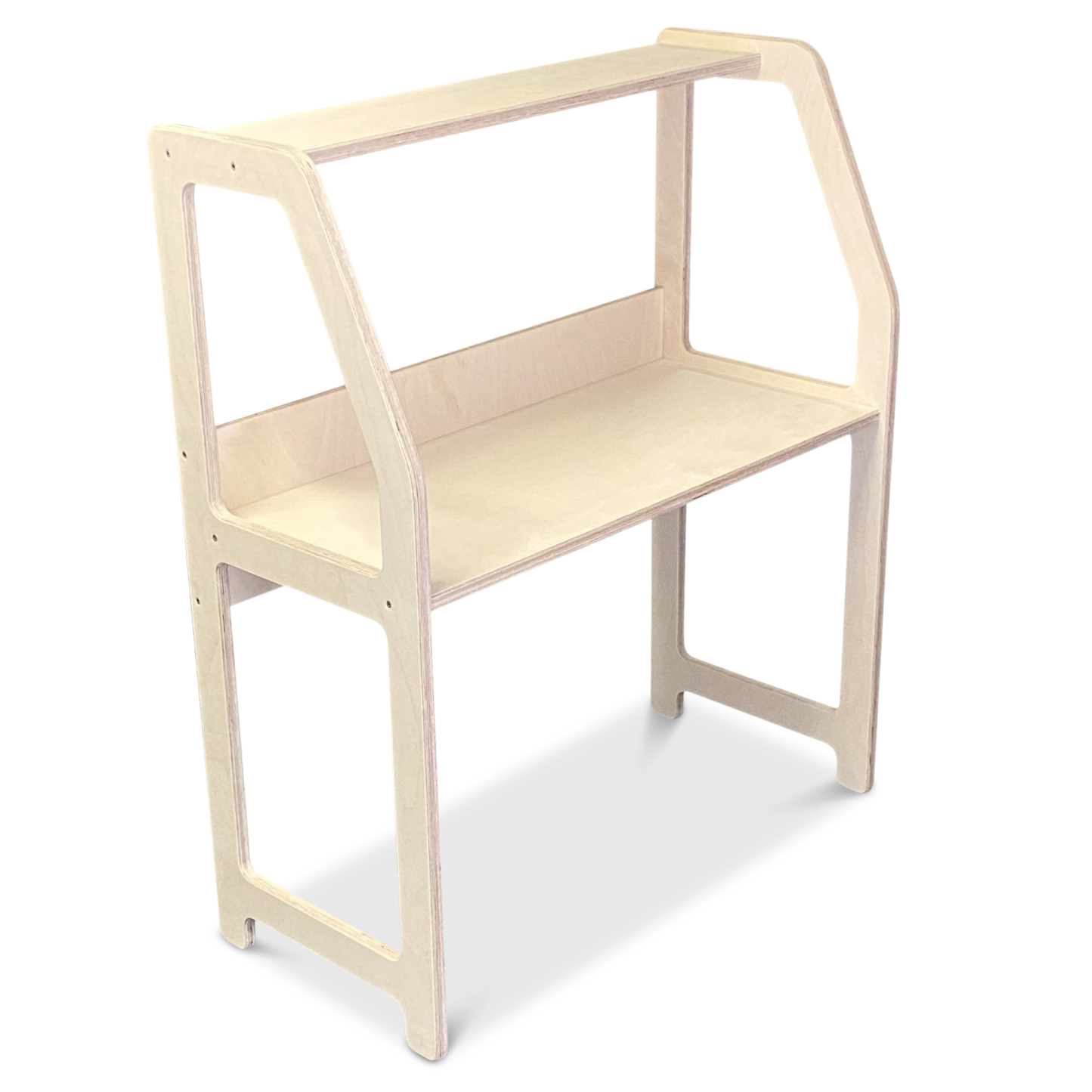 Moodie montessori houten bureau kinderkamer 2-7 jaar - blank - toddie.nl ®