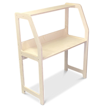 Moodie montessori houten bureau kinderkamer 2-7 jaar - blank - toddie.nl ®