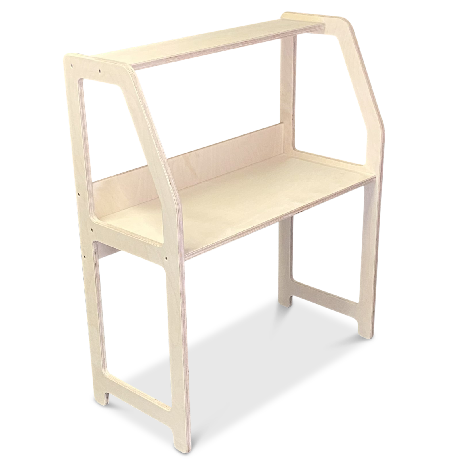 Montessori bureau en bois chambre d'enfant 2-7 ans - naturel