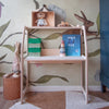 Moodie montessori houten bureau kinderkamer 2-7 jaar - blank - toddie.nl ®
