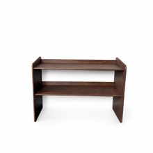 Jollie montessori open speelgoedkast | 2 planken - Wengé - toddie.nl ®