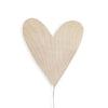 Houten wandlamp kinderkamer | Hart - toddie.nl
