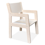 Chaise enfant en bois 4-7 ans | Chaise enfant d'âge préscolaire - blanc