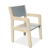 Set de meubles enfants en bois 4-7 ans | Table + 2 chaises - Denim drift - toddie.fr