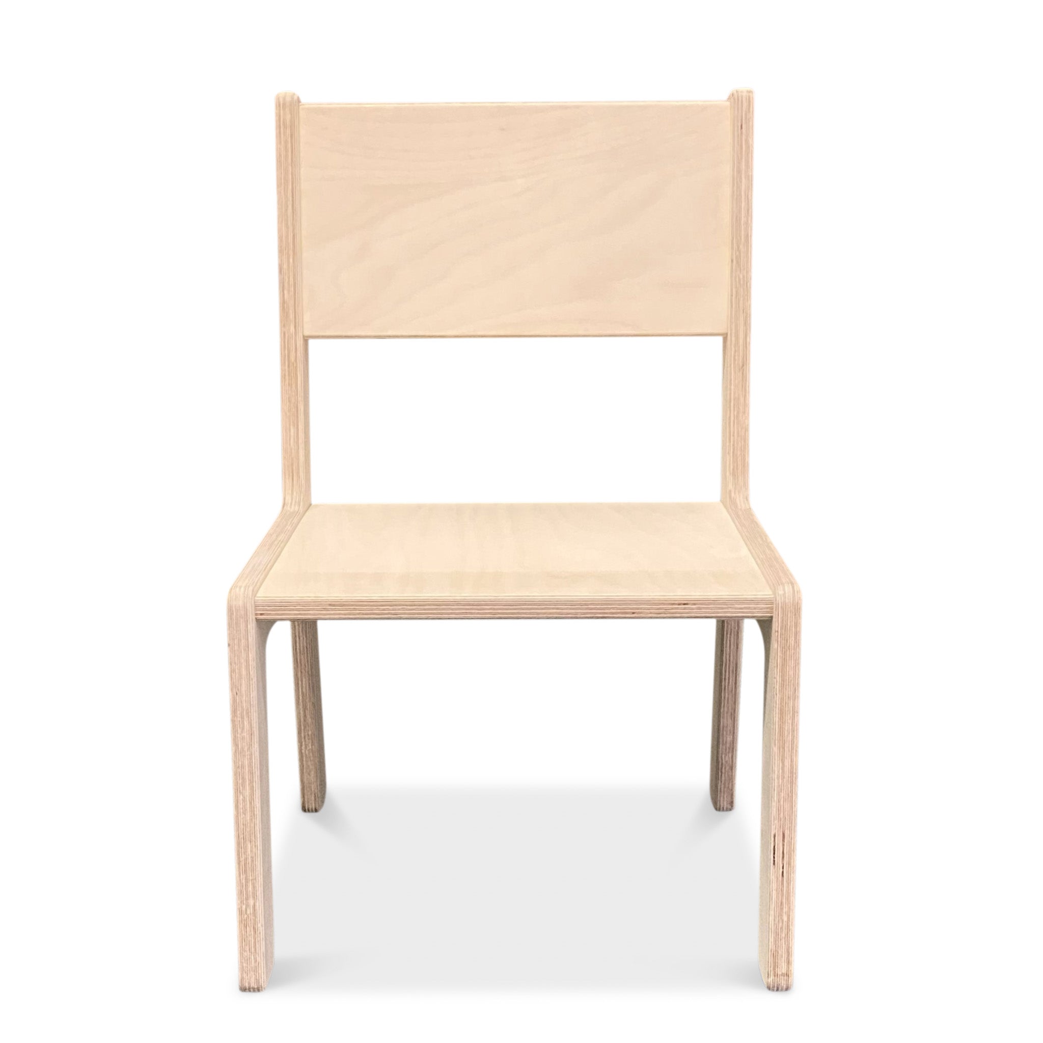 Skinnie houten kinderstoeltje 2-7 jaar | Kleuterstoeltje - blank - toddie.nl ®
