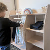 Montessori armoire pour chambre d'enfant | Penderie enfants - naturel - toddie.fr
