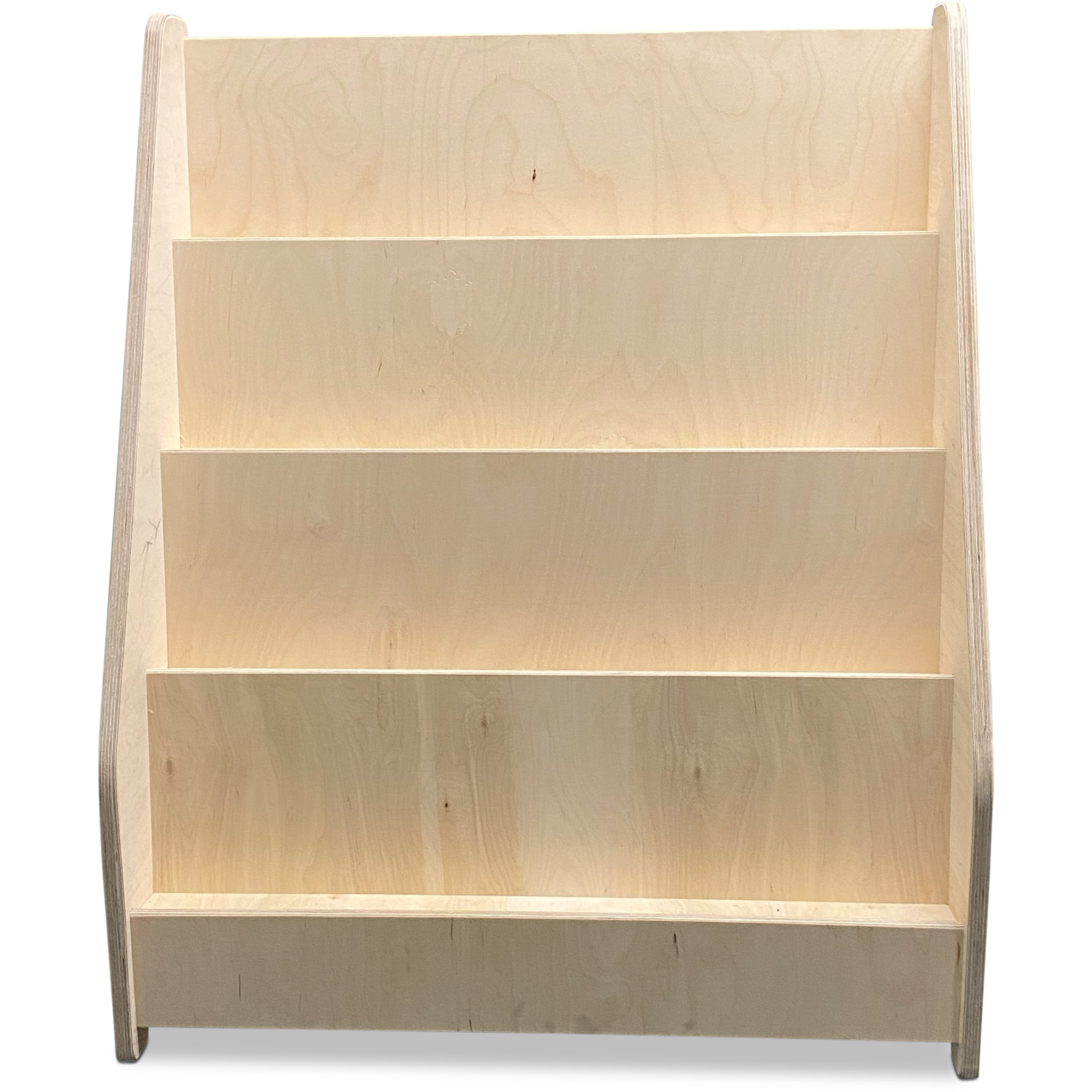 Moodie montessori boekenkast kinderkamer | 4 treden - blank - toddie.nl ®
