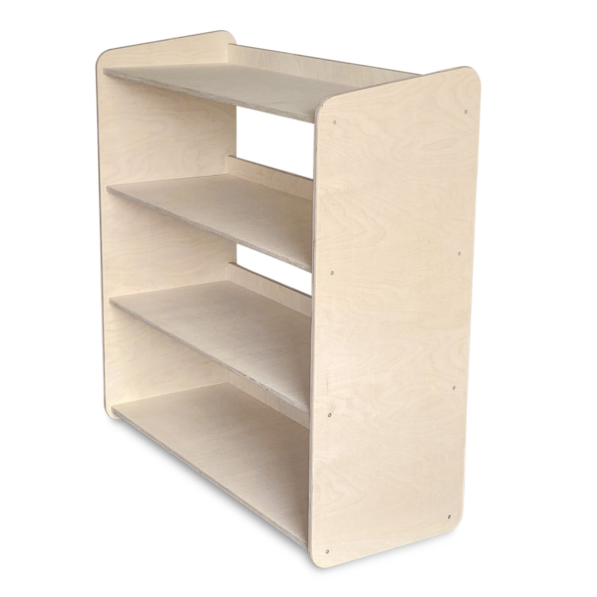 Jollie montessori speelgoedkast | Boekenkast 4 planken - blank - toddie.nl ®