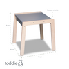 Table enfant en bois 1 à 4 ans | Denim drift - toddie.fr