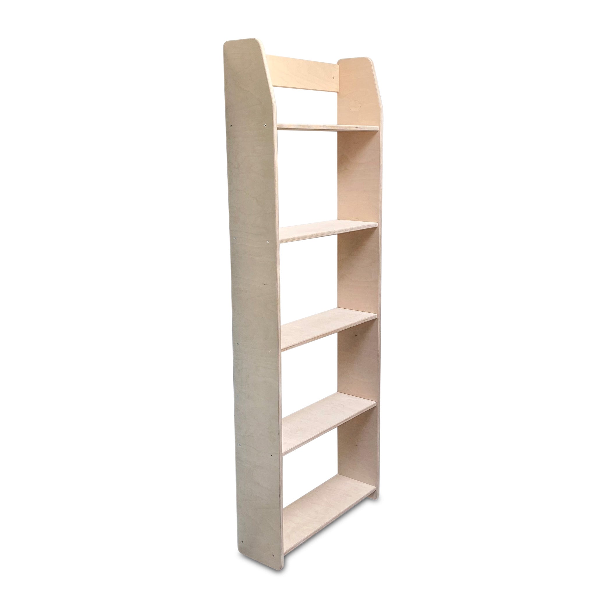 Montessori armoire murale ouverte chambre d'enfant | 5 étagères - naturel - toddie.fr