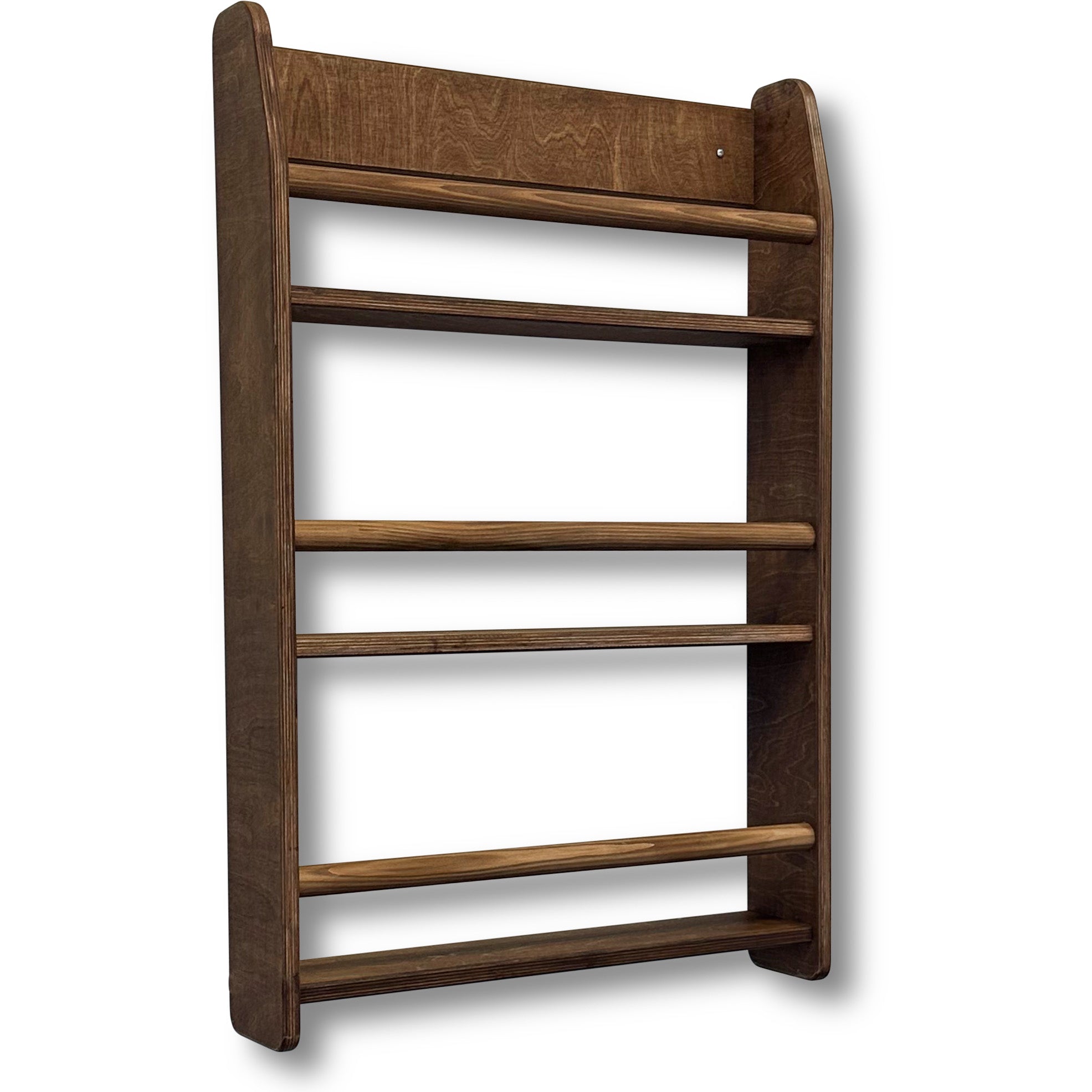 Montessori étagère à livres chambre d'enfant | 3 étagères - Wengé