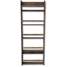 Shelfie montessori boekenrek kinderkamer | 5 planken - Wengé - toddie.nl ®