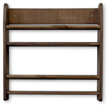 Shelfie montessori boekenrek kinderkamer | 2 planken - Wengé gebeitst - toddie.nl ®