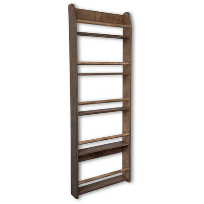 Shelfie montessori boekenrek kinderkamer | 5 planken - Wengé - toddie.nl ®