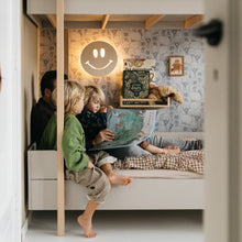 Houten wandlamp kinderkamer | Smiley - blank - toddie.nl ®