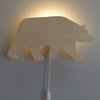 Houten wandlamp kinderkamer | beer multiplex - toddie.nl