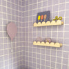 Applique murale en bois chambre d'enfant | Ballon - lilas
