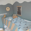 Applique murale en bois chambre d'enfant | Smiley - naturel