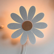Applique murale enfant en feutre | Pâquerette – blanc