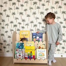 Bubble Montessori boekenkast kinderkamer | 3 treden - blank - all bubble - toddie.nl ®