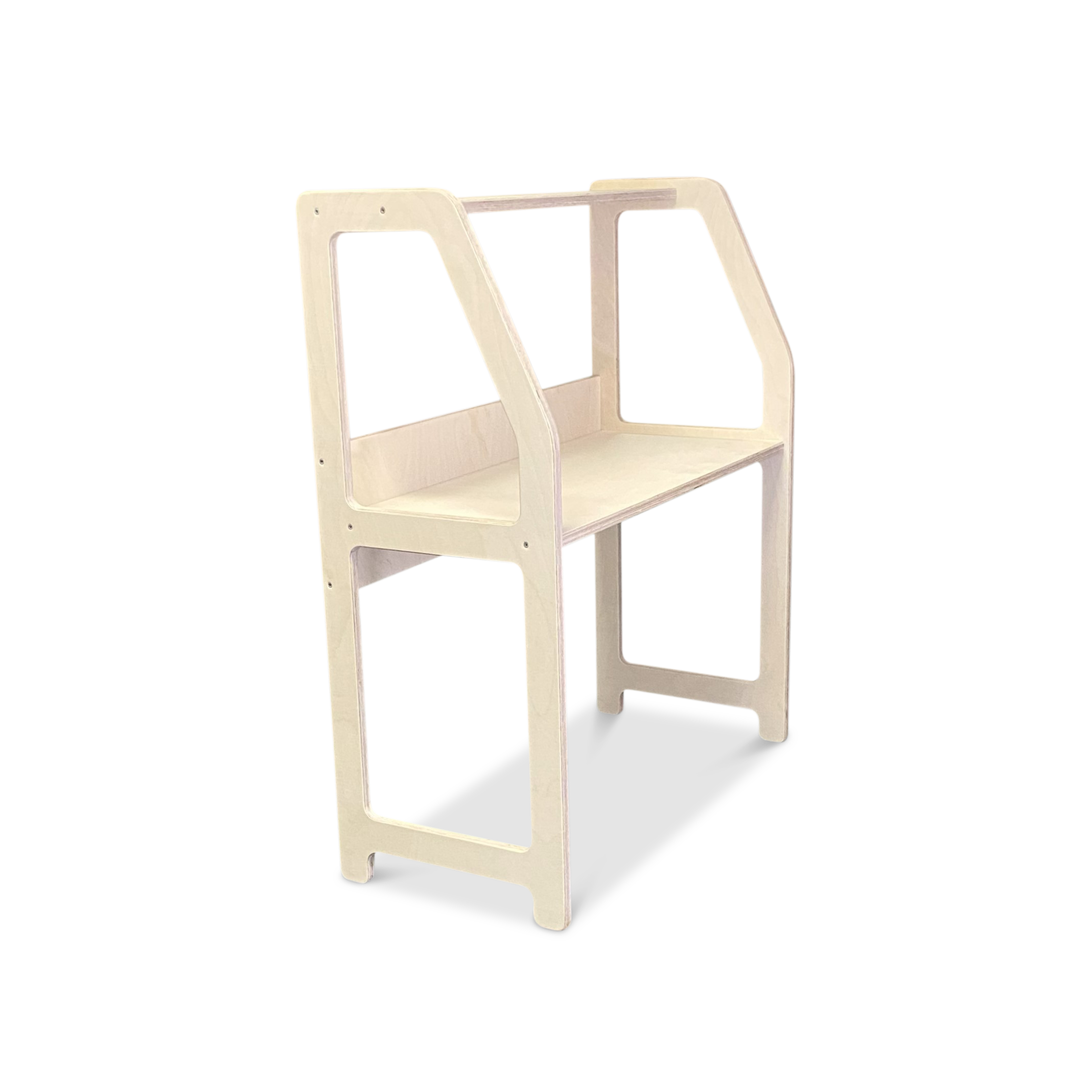 Montessori bureau en bois chambre d'enfant 2-7 ans - naturel